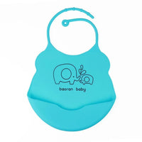 Silicone Baby Bibs waterproof Baby Saliva Towel Animal Adjustable Cloths Bandana Soft Feeding Cartoon Bib For Kids - BIG FRENCHIES