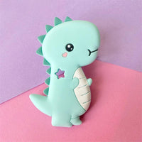 Dinosaur Teether Teething Animal Shape Chewable Chewing Toys For Baby Boys And Girls BPA Free Food Pefect Gift - BIG FRENCHIES