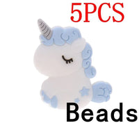 Silicone Unicorn Teether Beads Cute Cartoon Rodent BPA Free Baby Teething Toy For Baby and Kids - BIG FRENCHIES