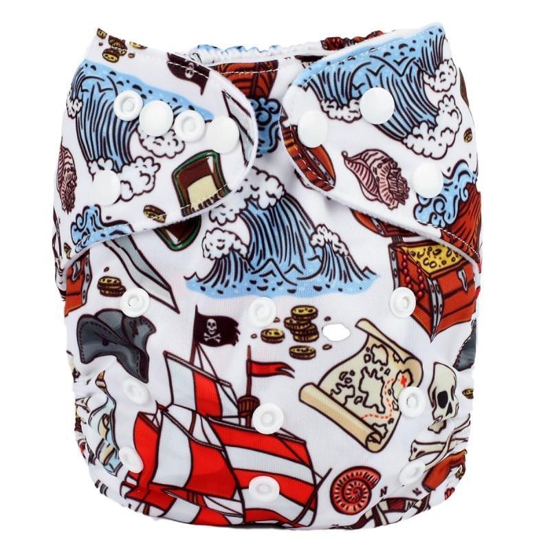 1 Piece Baby Pocket Cloth Diaper Nappy One Size Reusable Washable Comfortable Diapers For Babies - BIG FRENCHIES