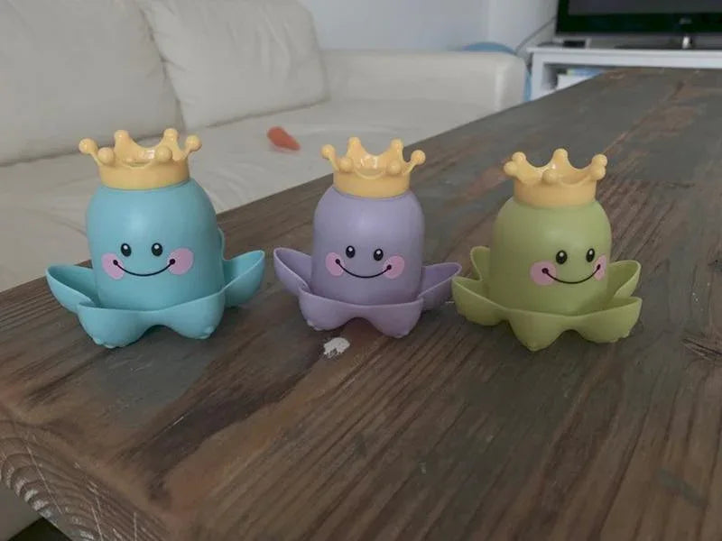 Kids Ocean Life Octopus Stacking Cups Bath Toy Children Play Educational Cute Cartoon Bathroom Toys - BIG FRENCHIES