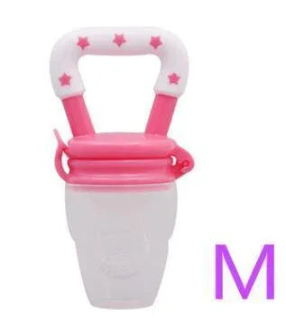 Silicone Baby Pacifier Feeder Cartoon Animal Infant Nipple Holder Newborn Fruit pacifier Tetine Silicona Nipple Bit - BIG FRENCHIES