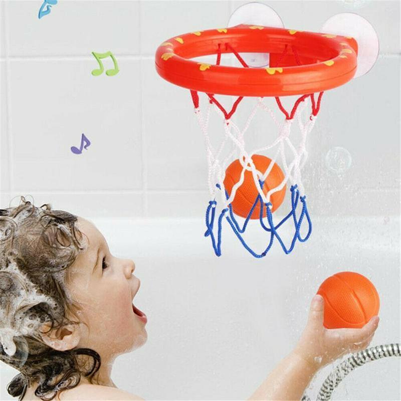 Bathroom Toddler Boy Water Toys Bathtub Shooting Basketball Hoop with 3 Balls Baby Bath Toy Kids for Kids Bath - BIG FRENCHIES