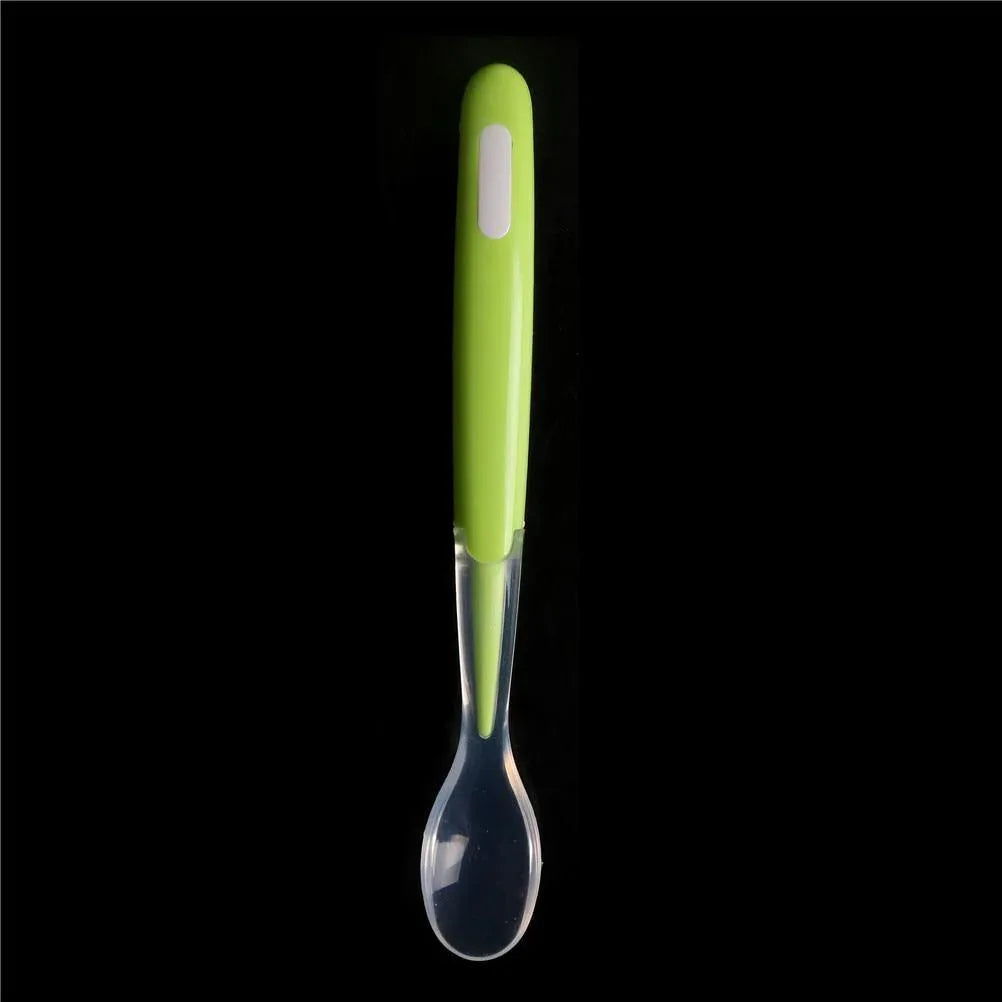 Baby Silicone Spoon Newborn Water Feeding Training Spoon Baby Feeding Soft Soup Feeding Dishes Tableware Perfect For Childs - BIG FRENCHIES