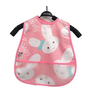 Modern Interesting Cartoon Adjustable Baby Bibs Waterproof Lunch Feeding Bibs Baby Cartoon Feeding Cloth Children Bib For Kids - BIG FRENCHIES