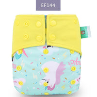 Trend New Print Eco-friendly Cloth Diaper Baby pocket Waterproof Cartoon Owl Baby Diapers Reusable Cloth Nappies For Baby and Kids - BIG FRENCHIES
