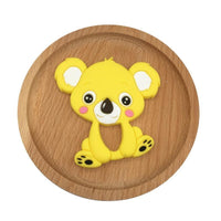 1pc Unique Baby Koala Silicone Teether Teething Chew Toy Nursing Tool Pendant Food Grade Silicone - BIG FRENCHIES