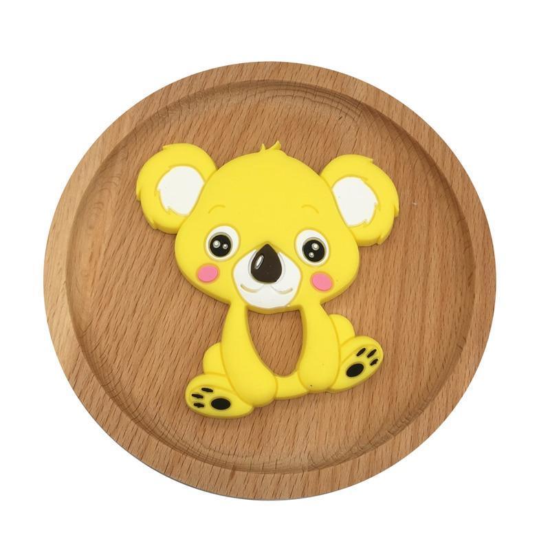 1pc Unique Baby Koala Silicone Teether Teething Chew Toy Nursing Tool Pendant Food Grade Silicone - BIG FRENCHIES