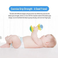 Baby Rattle Toys Cartoon Hand Grip Soft Rattles Shaker Teether Infant Newborn Educational Toys For Baby and Kids - BIG FRENCHIES