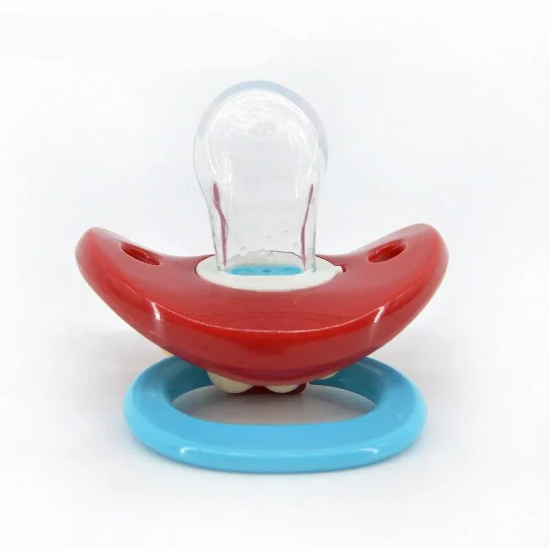 Interesting Modern Trend NEW Food Grade Silicone Funny Baby Pacifier Clips Nipple Holder For Pacifier For Baby - BIG FRENCHIES
