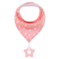 100% Organic Cotton Super Absorbent And Soft Unisex Baby Bandana Drool Bibs And Teething Toys For Newborn - BIG FRENCHIES