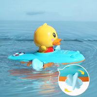 Cartoon Baby Bath Toys Animal Pull Duck Classic Baby Water toy Infant Early Education Bathroom Beach Swiming Toy For Kids - BIG FRENCHIES