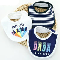 Moder 3PCS Baby Bibs Bandanna Lot Cotton Multi-style Triangle Cartoon For Infant Boys And Girls - BIG FRENCHIES