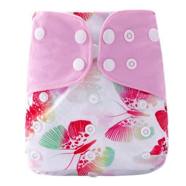 1Pcs Reusable Cloth Diaper Adjustable Baby Nappies Washable Nappy Durable Baby Diaper - BIG FRENCHIES