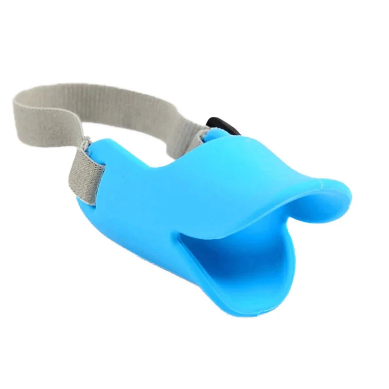 Dog Silicone Duck Muzzle Mask – Anti-Bite & Anti-Bark Adjustable Pet Muzzle - BIG FRENCHIES