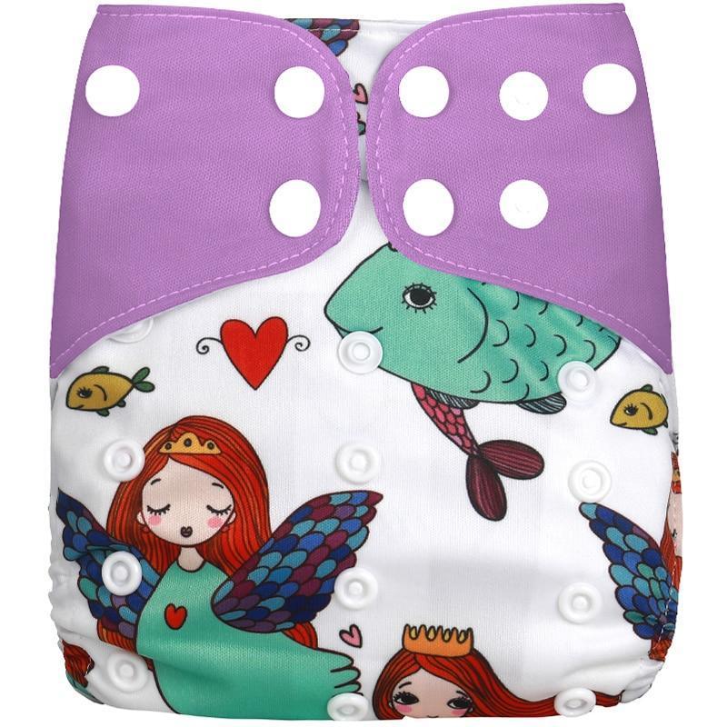 Comfortable Reusable One Size Pocket Adjustable Baby Nappies Inner Cloth Breathable Diaper - BIG FRENCHIES