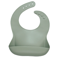 Silicon Breastplate Baby Bib Waterproof Solid Infant Bandana Bibs Newborn Feeding Burp Cloth Bib For Kids - BIG FRENCHIES