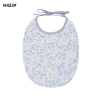 Floral Vintage Newborn Double Side Bibs Boys Girls Waterproof Linen Cotton Saliva Towel - BIG FRENCHIES