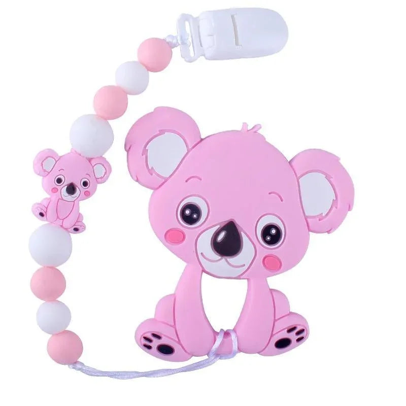 Baby Silicone Koala Panda Teether Toy Toother Unique Design Perfect For Kids And Parents - BIG FRENCHIES