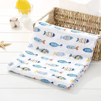 Muslin Cotton Diaper Baby Blankets Newborn Swaddle Blanket Infant Multi Purpose Bath Towel - BIG FRENCHIES