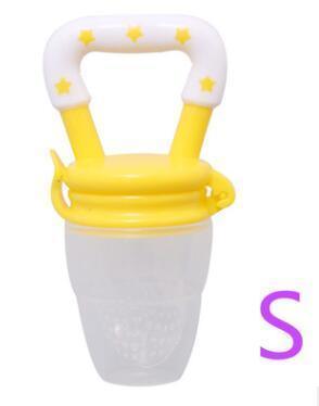 Silicone Baby Pacifier Feeder Cartoon Animal Infant Nipple Holder Newborn Fruit pacifier Tetine Silicona Nipple Bit - BIG FRENCHIES
