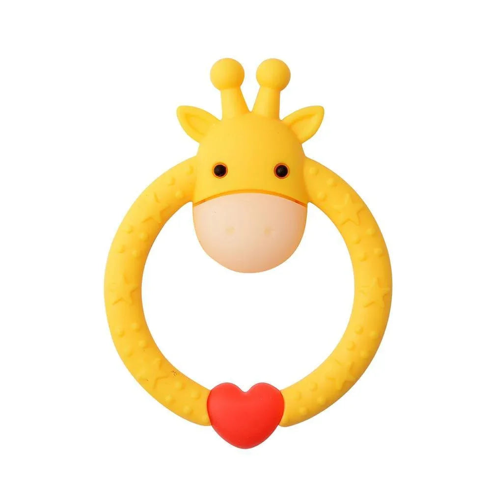Cute Animal Baby Silicone Teether Child Supplies Baby Nursing Dental Care Child Sucking Toy Perfect For Kids And Parents - BIG FRENCHIES