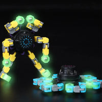 Deformable Fidget Spinner Chain Toy – Stress Relief Sensory Spinner for Kids & Adults