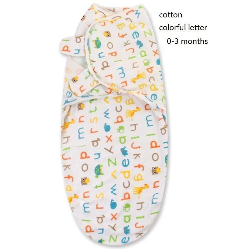 100% Cotton Baby Swaddle Wrap Blanket Newborn Infants Baby Envelop Sleep Bag Sleepsacks For Girls - BIG FRENCHIES