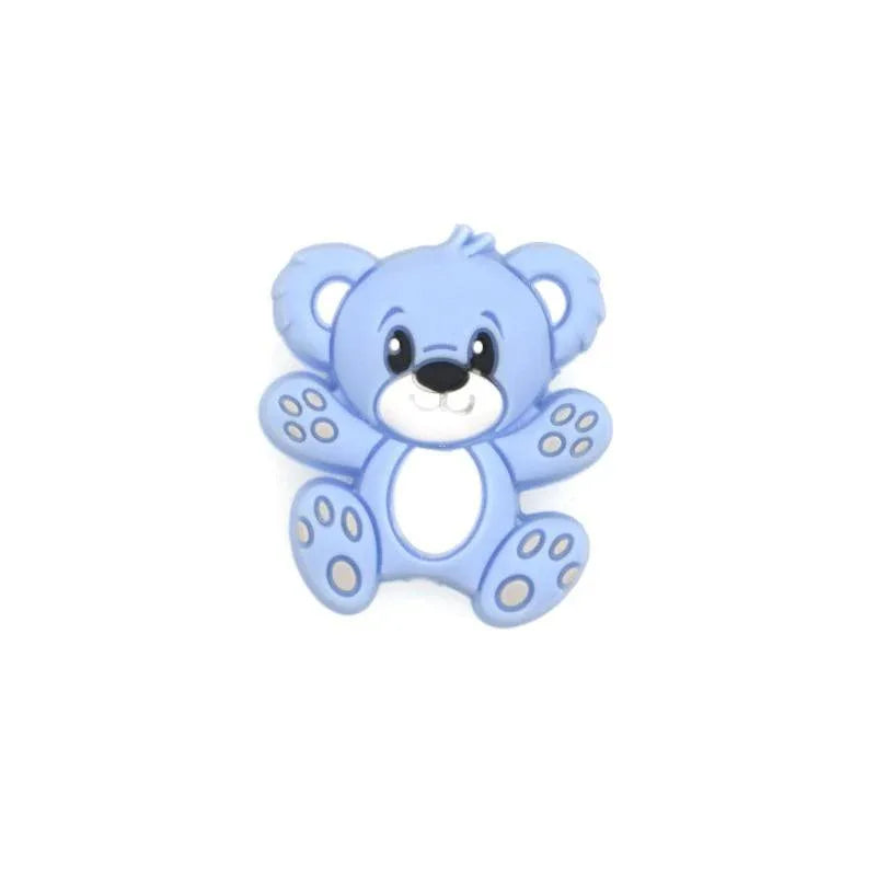 Mini Bear Silicone Beads Baby Dummy Cartoon Pacifier Toy Accessories For Kids And Babies - BIG FRENCHIES