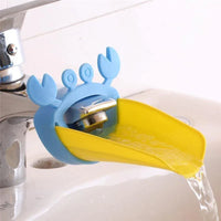 Silicone Baby Bath Toys Kids Faucet Extender children Hand Washing extender Bathroom Sink Rubber Water Reach Faucet Sink - BIG FRENCHIES