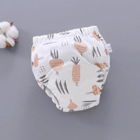 Baby Training Pants Cloth Diapers Washable 6 Layers Gauze Cover Breathable Spring Reusable Newborn Diaper Nappies For Baby and Kids - BIG FRENCHIES