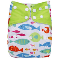 1Pcs Reusable Cloth Diaper Adjustable Baby Nappies Washable Nappy Durable Baby Diaper - BIG FRENCHIES