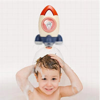 Baby Spin Water Spray Rocket Bath Toys for Children Toddlers Shower Game Bathroom Sprinkler Baby Bath Toy for Kids - BIG FRENCHIES