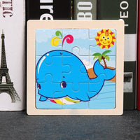 Wood Puzzles Children Adults Vehicle Puzzles Wooden Toys Learning Education Environmental Assemble Toy Educational Games For Baby and Kids - BIG FRENCHIES