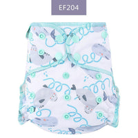 Baby Cloth Diaper Reusable Heavy Wetter Hybrid Waterproof Bamboo Washable Baby Nappy Diapers For Girls and Boys Baby - BIG FRENCHIES