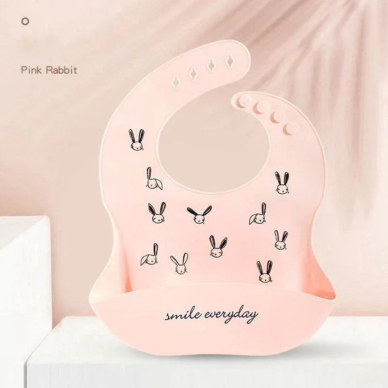 Food Grade Silicone Baby Bibs Waterproof Bib for Newborn Boy Girl Feeding Towel Burp Cloth For Kids - BIG FRENCHIES