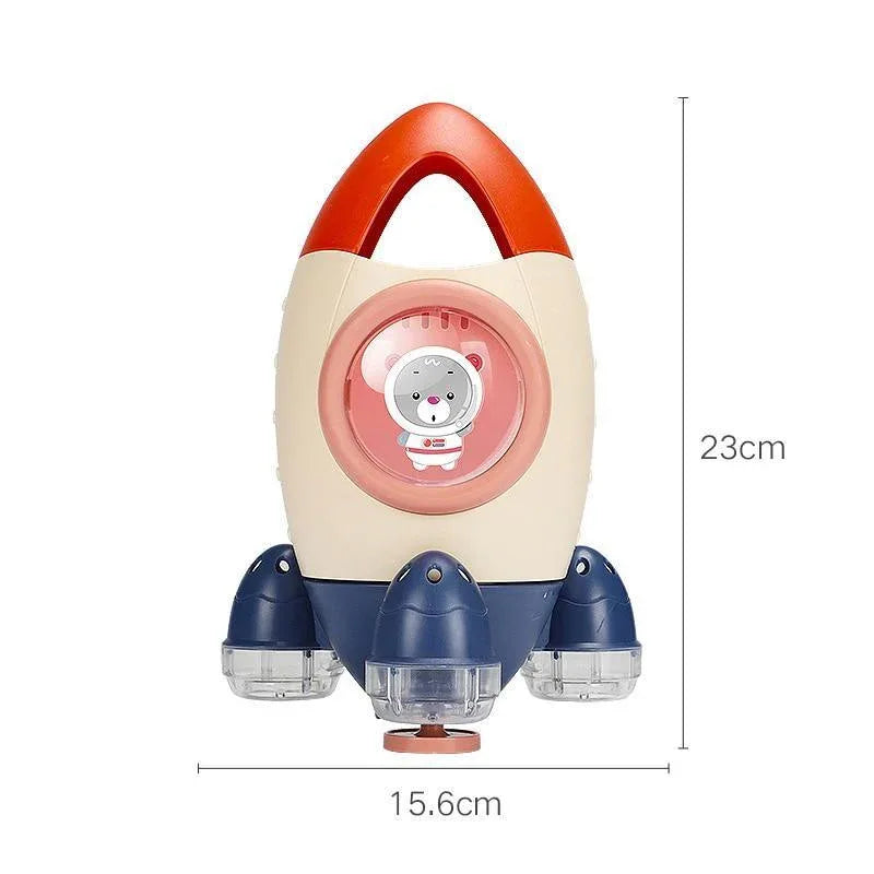 Baby Spin Water Spray Rocket Bath Toys for Children Toddlers Shower Game Bathroom Sprinkler Baby Bath Toy for Kids - BIG FRENCHIES