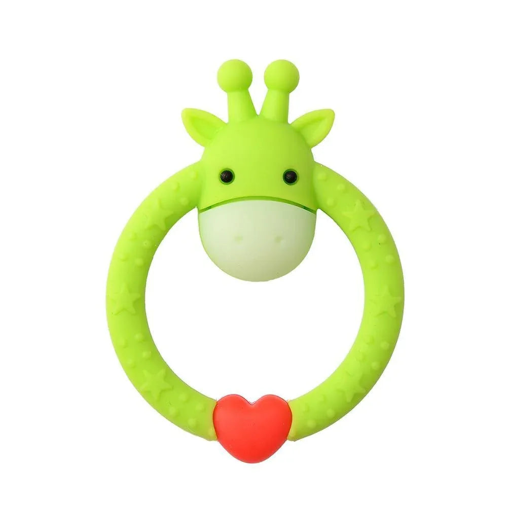Cute Animal Baby Silicone Teether Child Supplies Baby Nursing Dental Care Child Sucking Toy Perfect For Kids And Parents - BIG FRENCHIES