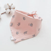 Cotton Cartoon Bandana Feeding Saliva Towel Waterproof Bibs For Baby Burp Accessory Adjustable Button Durable Baby Towels - BIG FRENCHIES