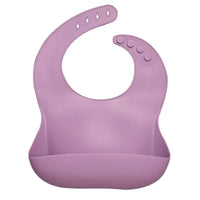 Newborns Solid Silicone Baby Feeding Bibs Burp Cloths Fashionable Breastplate Baby Stuff For Kids - BIG FRENCHIES