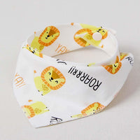 Baby Bibs Waterproof Triangle Cotton Cartoon Child Bibs Dribble Bibs Newborn Slabber Absorbent Cloth For Kids - BIG FRENCHIES