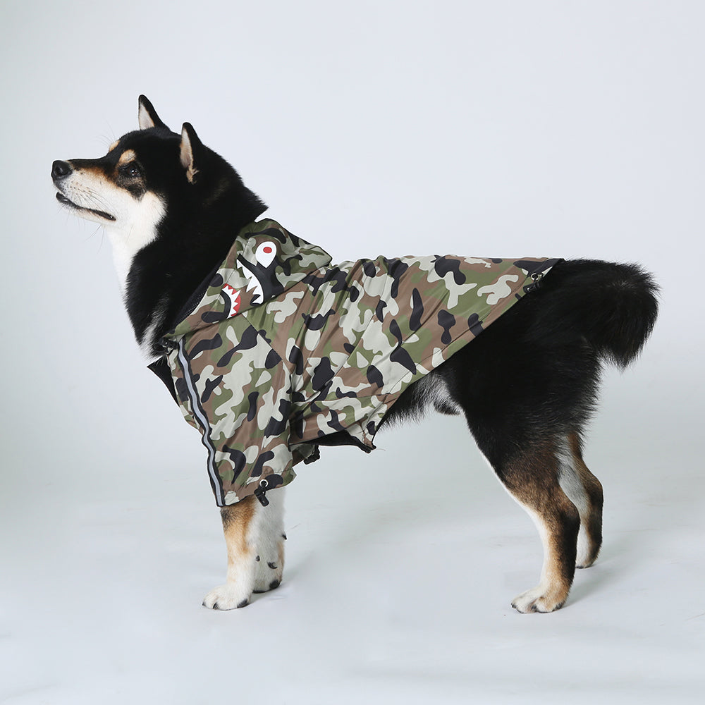The Dog Face Windproof Waterproof Reflective Pet Cat Dog Jacket - BIG FRENCHIES