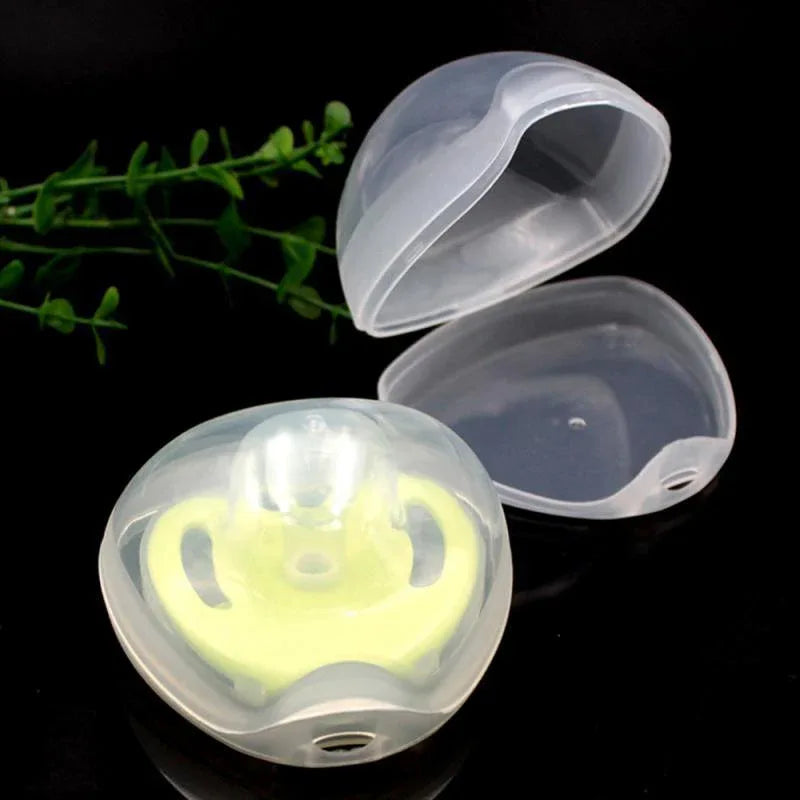Portable Infant Newborn Baby Pacifier Case Box Nipple Shield Case Pacifier Holder Storage Box For Baby Pacifier - BIG FRENCHIES