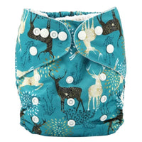 Baby Pocket Cloth Diaper Nappy Reusable Adjustable Washable No Inserts Nappie For Baby In Modern Printed Style - BIG FRENCHIES