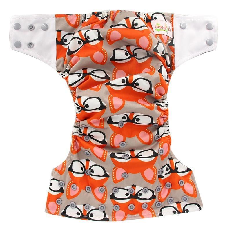 All-In-One Cloth Diaper for Baby Bamboo Charcoal Eco-friendly Baby Cloth Diaper - BIG FRENCHIES