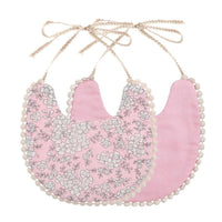 Infant Baby Bib Kid Toddler Dinner Feeding Tassel Double-side Cotton Linen Burp Cloths Saliva Towel For Baby - BIG FRENCHIES