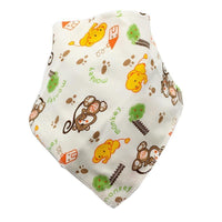 Baby Bibs Triangle Cotton Cartoon Child Bandana Dribble Bibs Newborn Slabber Absorbent Cloth For Baby and Kids - BIG FRENCHIES