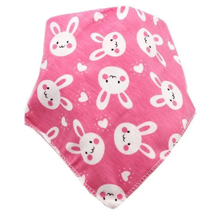 Baby Bibs Waterproof Triangle Cotton Cartoon Child Bibs Dribble Bibs Newborn Slabber Absorbent Cloth For Kids - BIG FRENCHIES