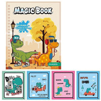 1pcs Magical Book Water Drawing Coloring Cartoons Books Doodle Pen Painting Drawing Board For Kids Toys Birthday Gift - BIG FRENCHIES