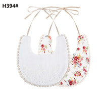 Infant Baby Bib Kid Toddler Dinner Feeding Tassel Double-side Cotton Linen Burp Cloths Saliva Towel For Baby - BIG FRENCHIES